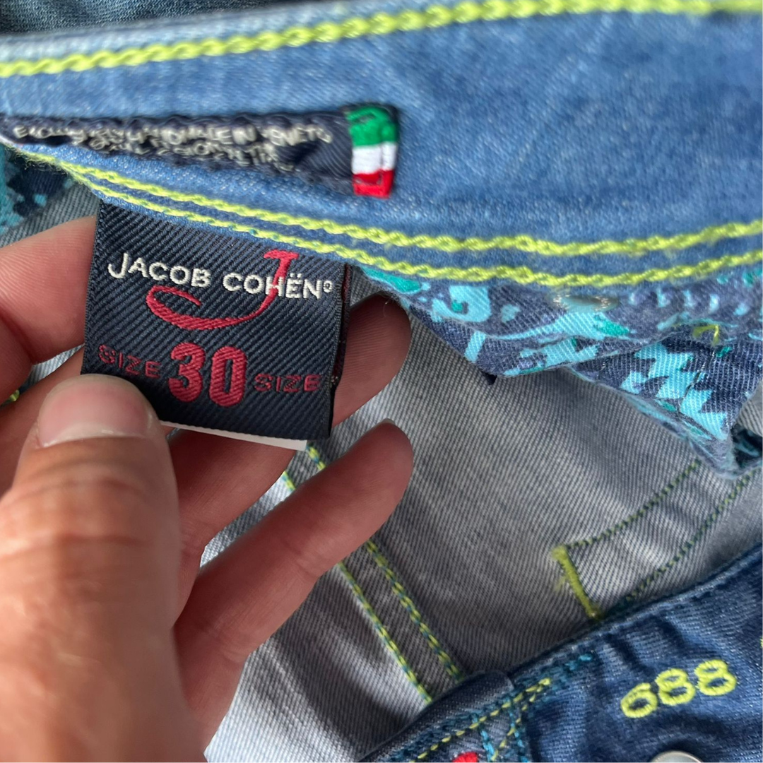 Jacob Cohën 688 Limited Edition Slim fit Jeans (Navy Blue)
