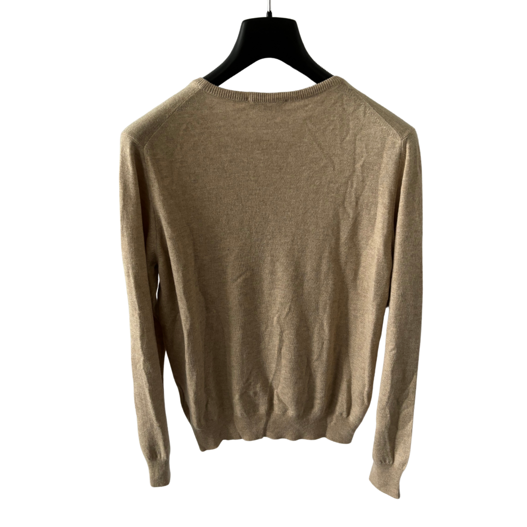 Gran Sasso Cashmere Blend Sweater (Beige)