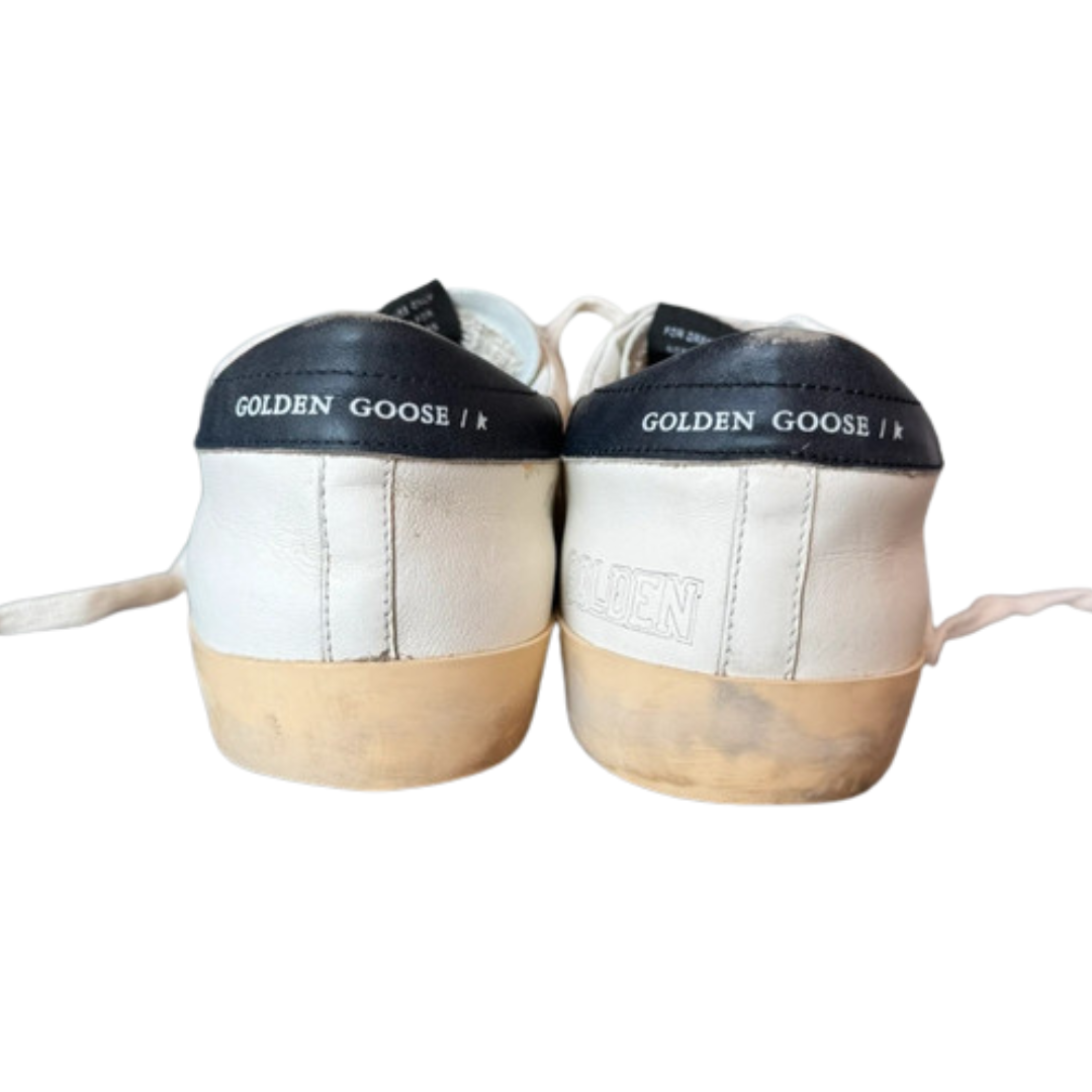 Golden Goose Superstar Limited Edition Sneakers (White Black)