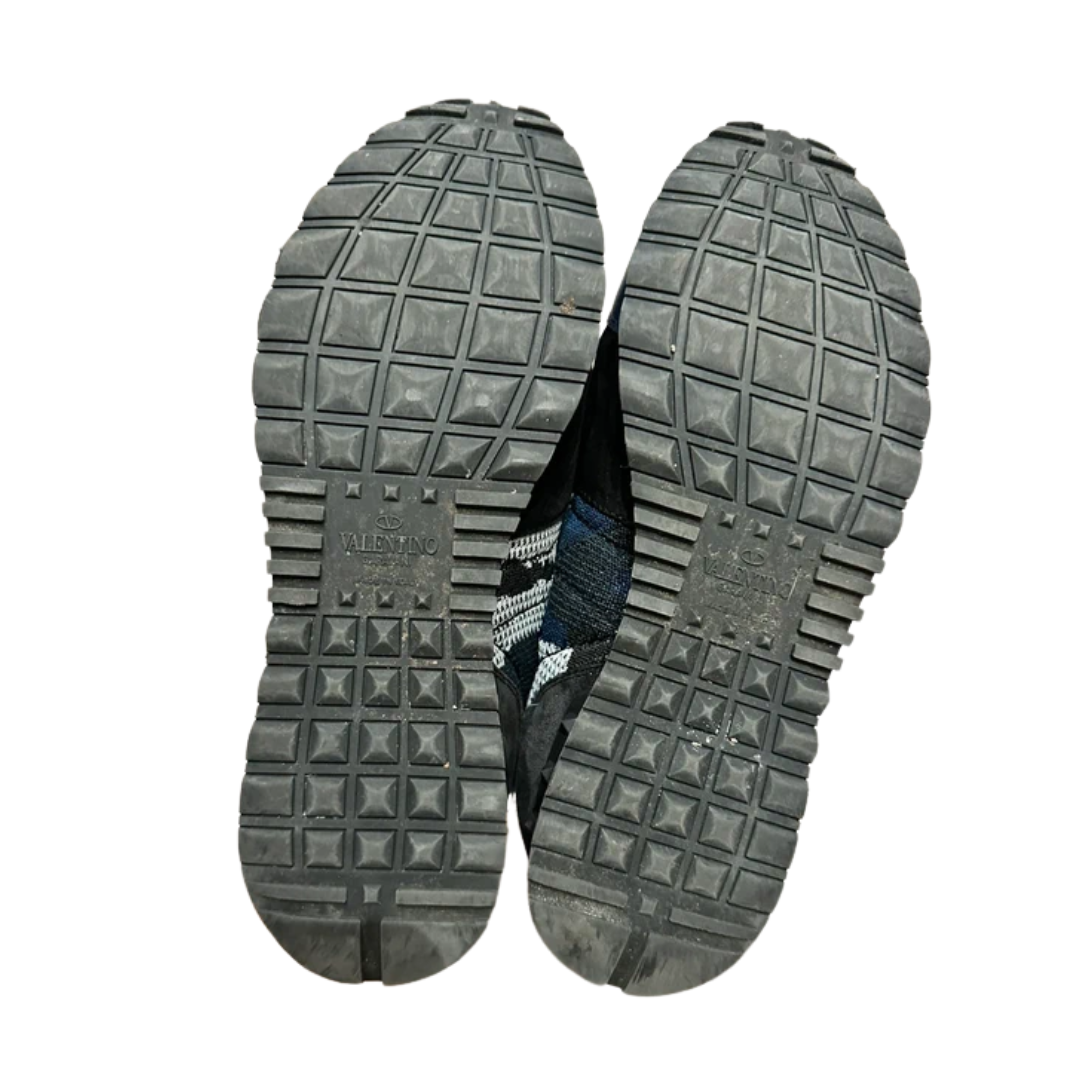 Valentino Garavani Rockrunner Sneakers (Navy)
