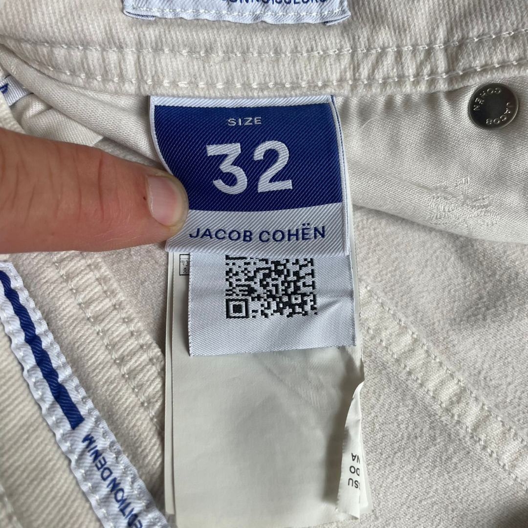 Jacob Cohën Nick Slim fit Jeans (White)