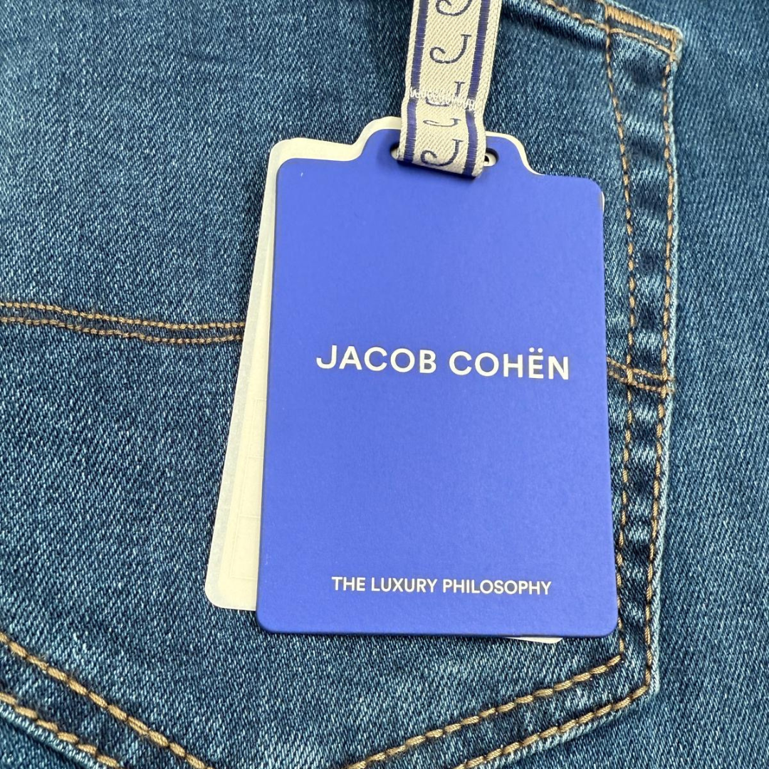 Jacob Cohën Nick Slim Fit Jeans (Navy) (New)