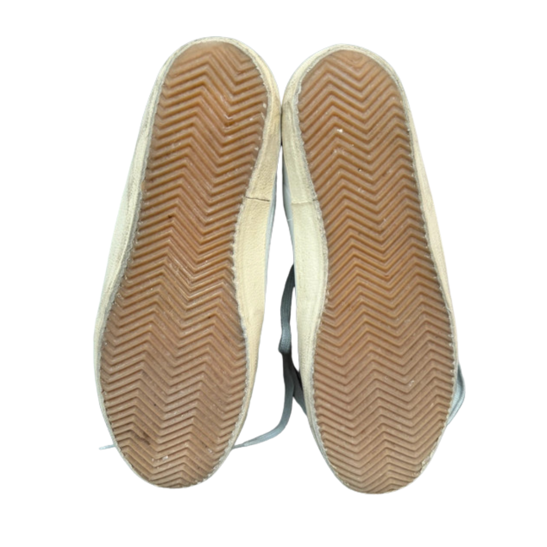 Golden Goose Superstar Sneakers (White Black)