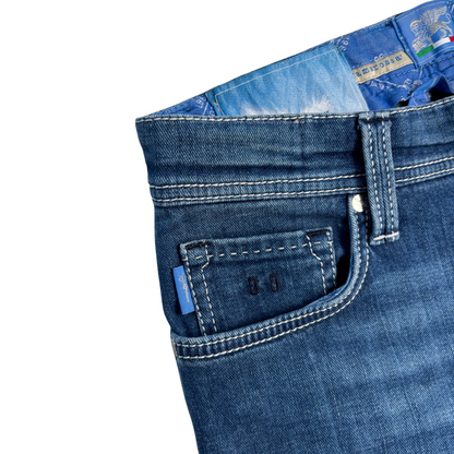 Tramarossa Giotto Slim-fit Jeans (Navy)