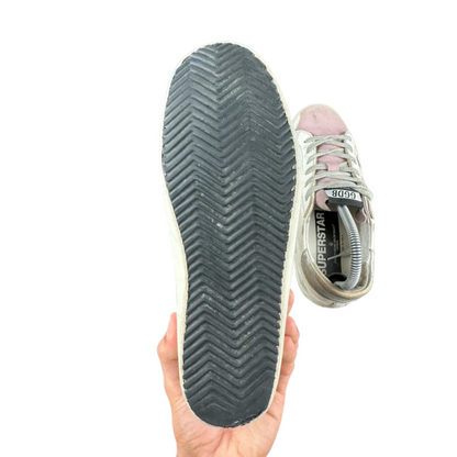 Golden Goose Superstar Sneakers (White Pink) (Women's)