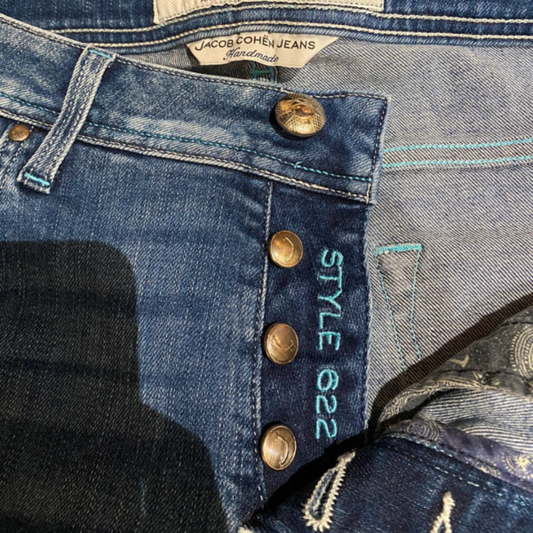 Jacob Cohën 622 Slim fit Jeans (Navy Blue)