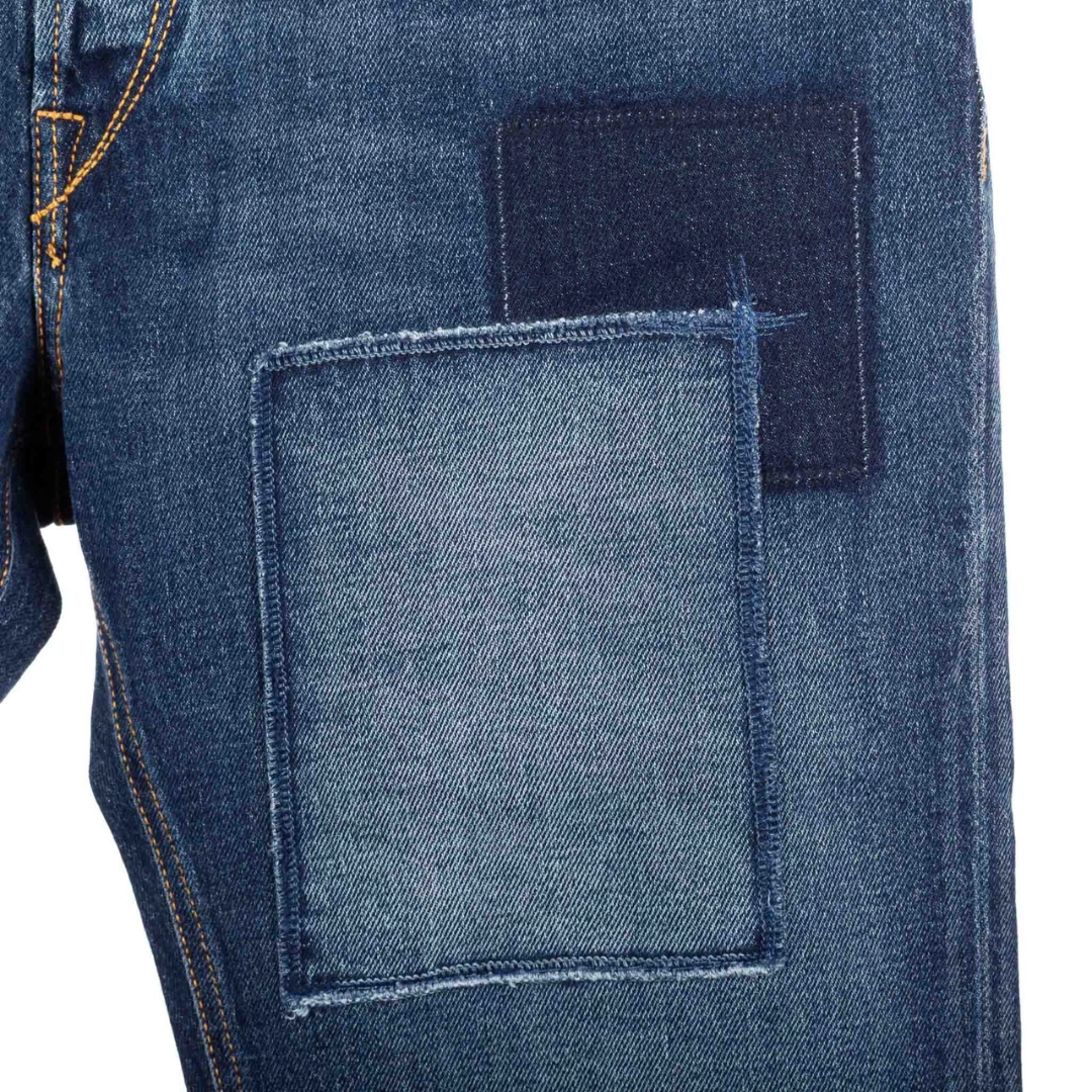 Handpicked Ravello Distressed Slim Fit Jeans (Navy) (New)