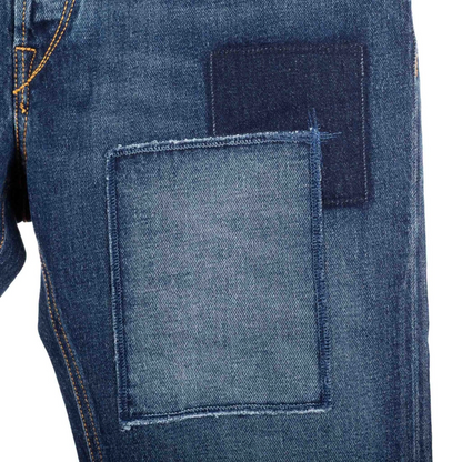 Handpicked Ravello Distressed Slim Fit Jeans (Navy) (New)