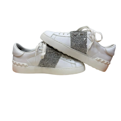 Valentino Open Sneakers (White) (Womens)