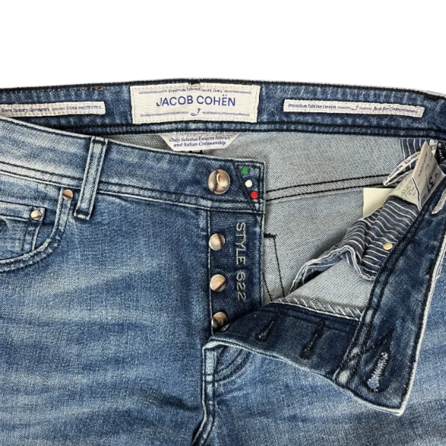 Jacob Cohën 622 Slim fit Jeans (Navy)