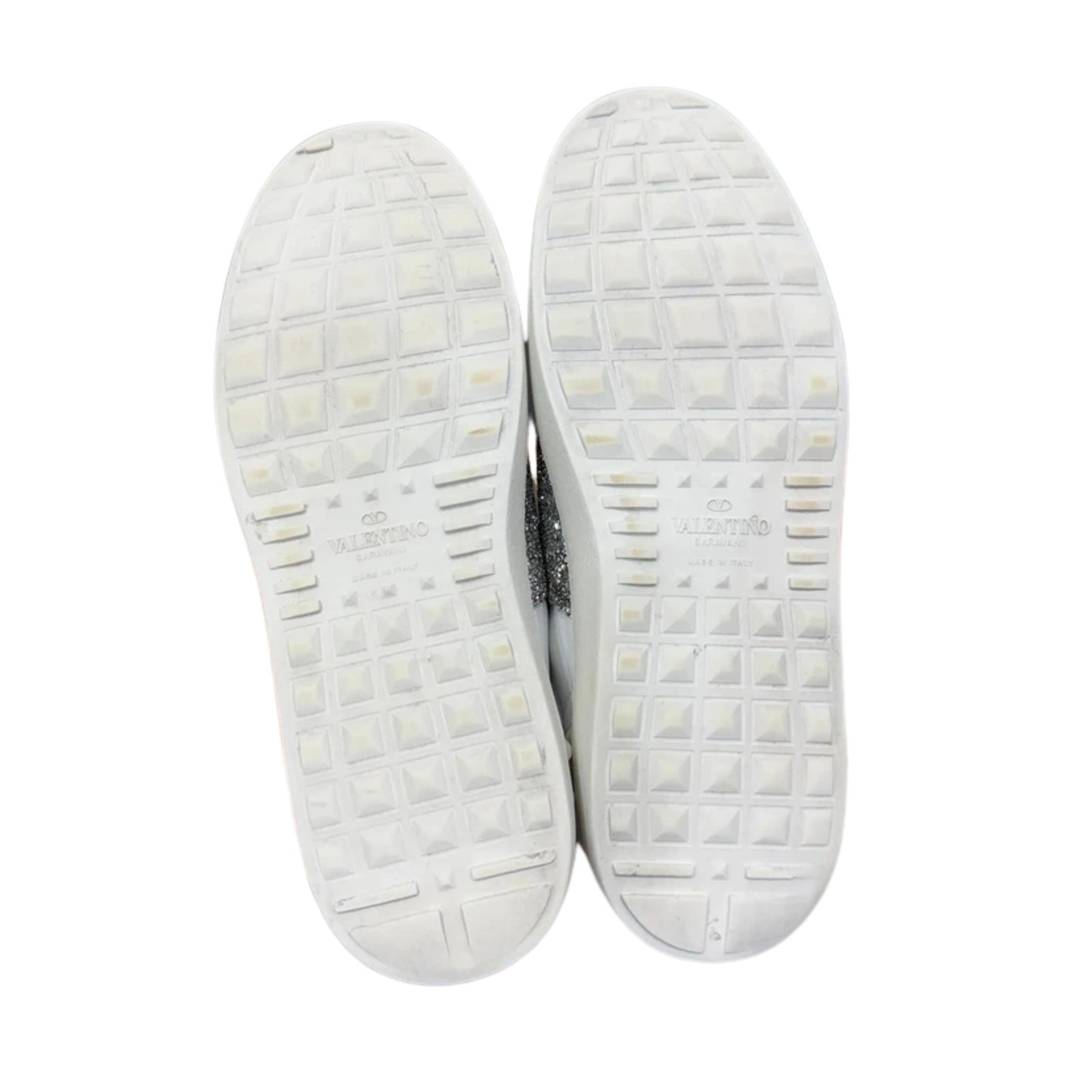 Valentino Open Sneakers (White) (Womens)