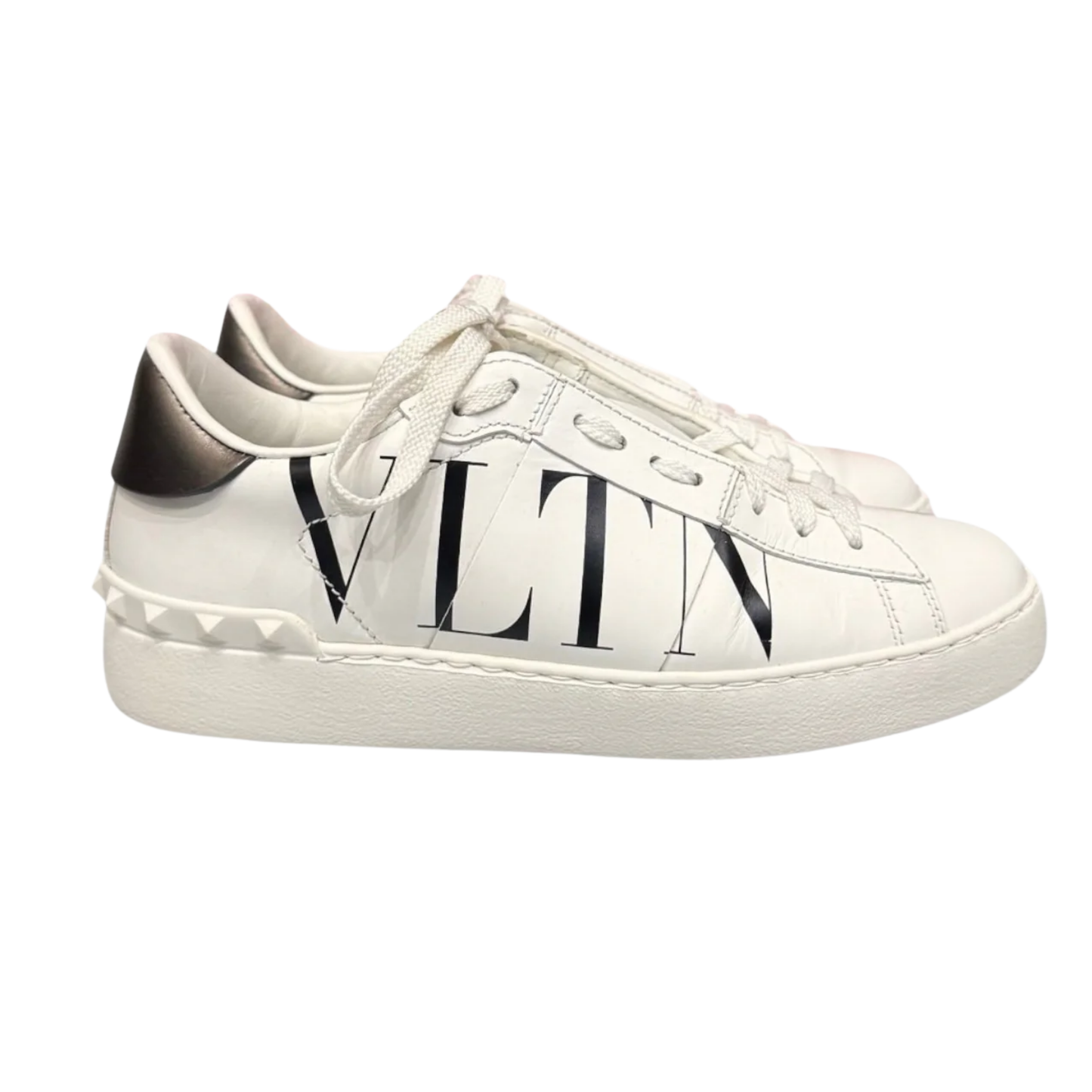 Valentino Open Sneakers (White) (Womens)