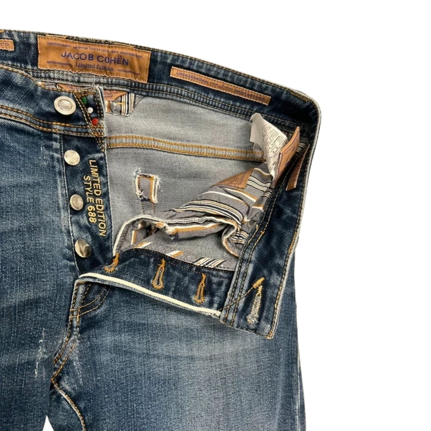 Jacob Cohën 688 LIMITED EDITION Slim Fit Jeans (Blue)