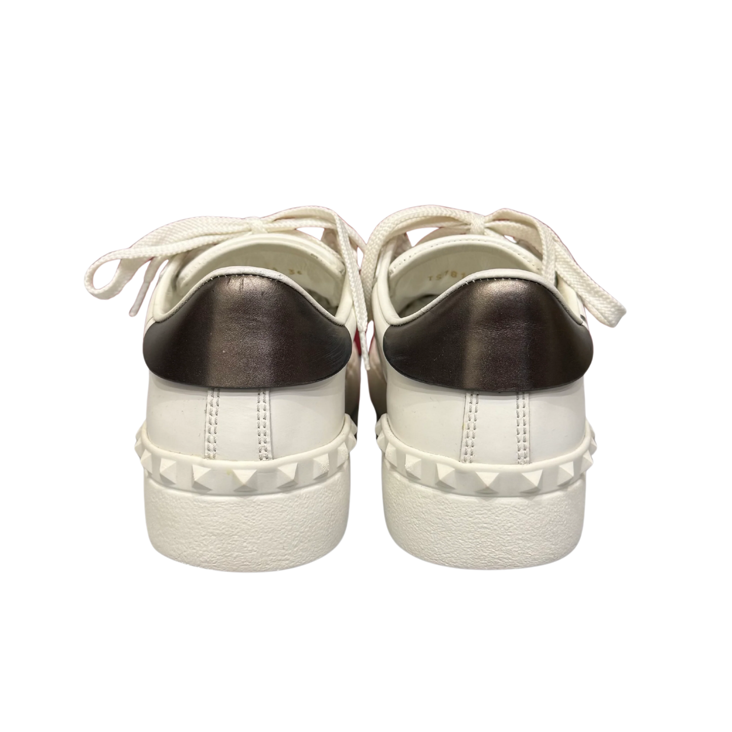 Valentino Open Sneakers (White) (Womens)
