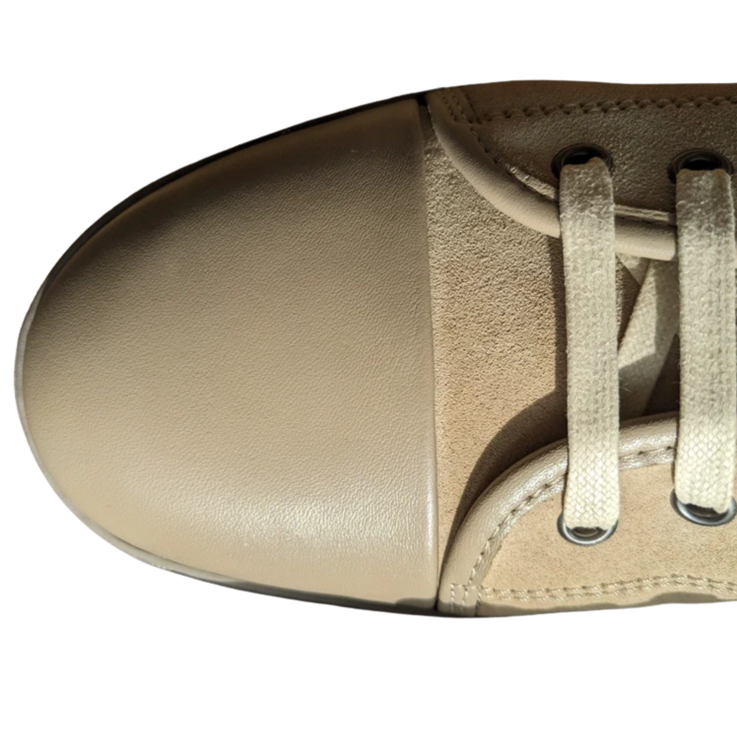 Lanvin Cap Toe Sneakers (Beige) (NEW)
