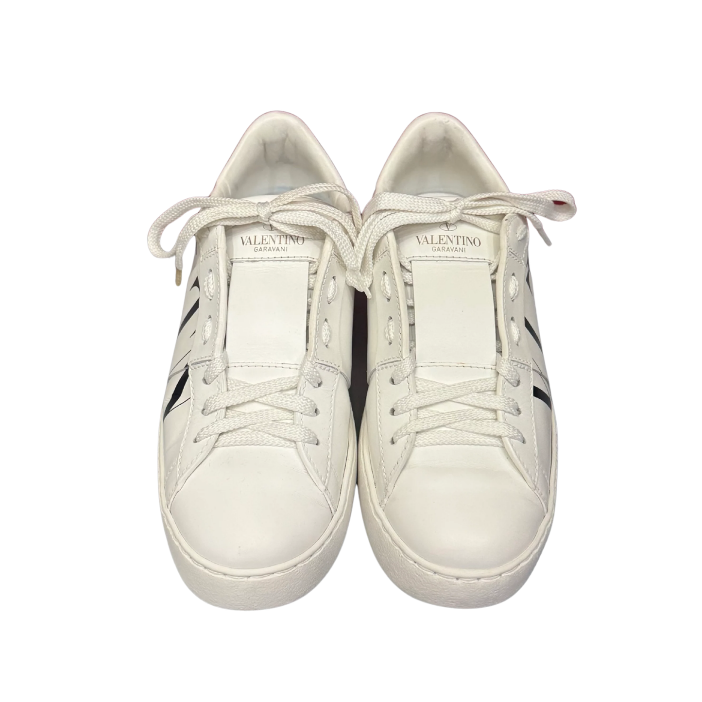 Valentino Open Sneakers (White) (Womens)