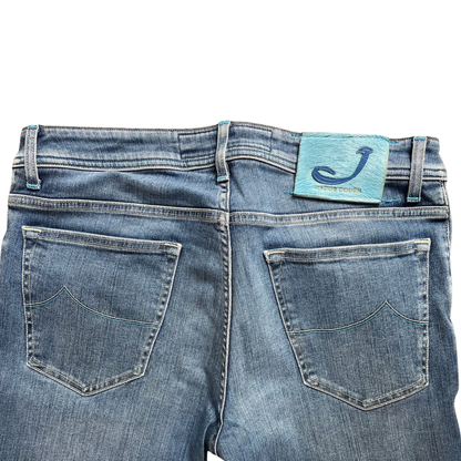 Jacob Cohën 622 Slim Fit Jeans (Blue)