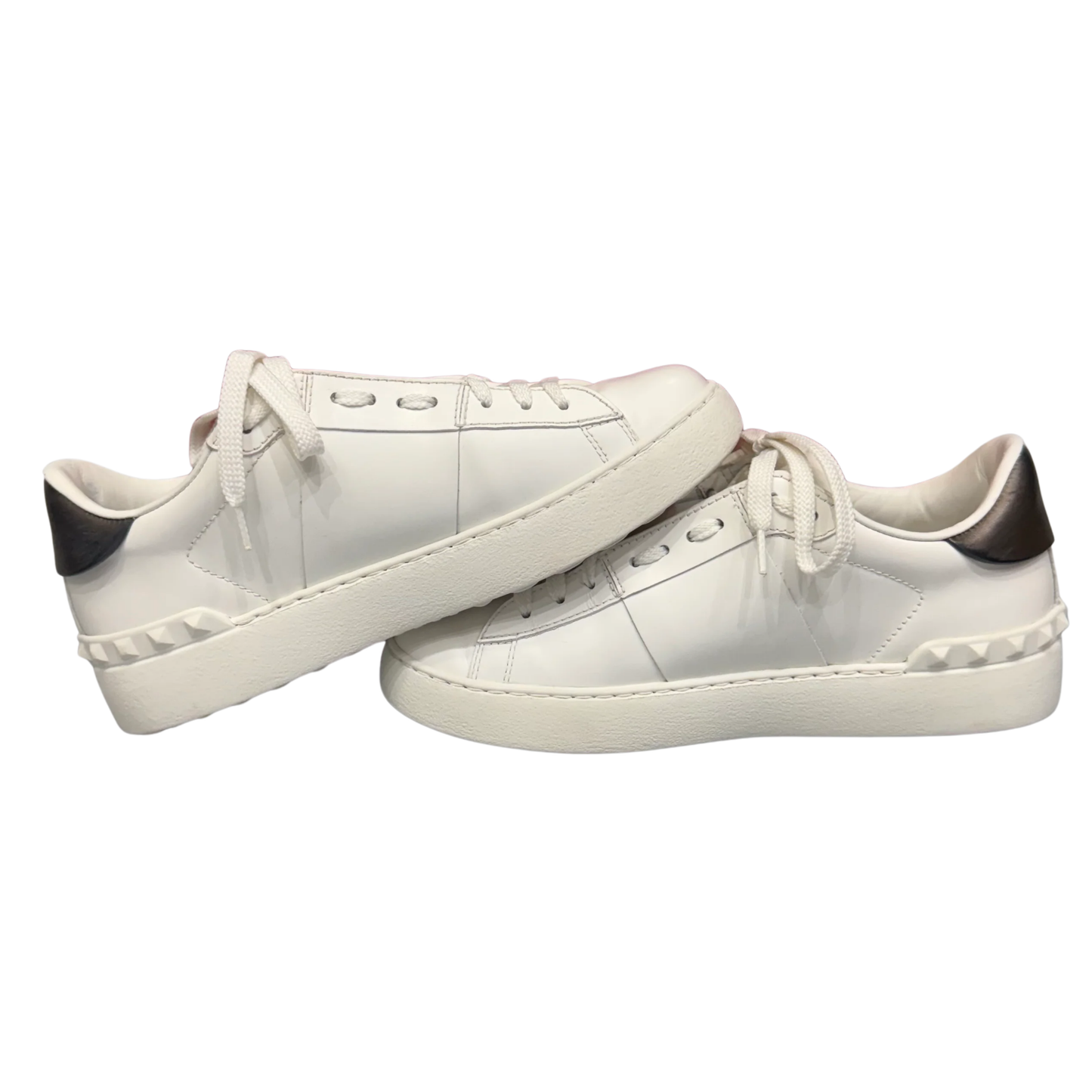 Valentino Open Sneakers (White) (Womens)