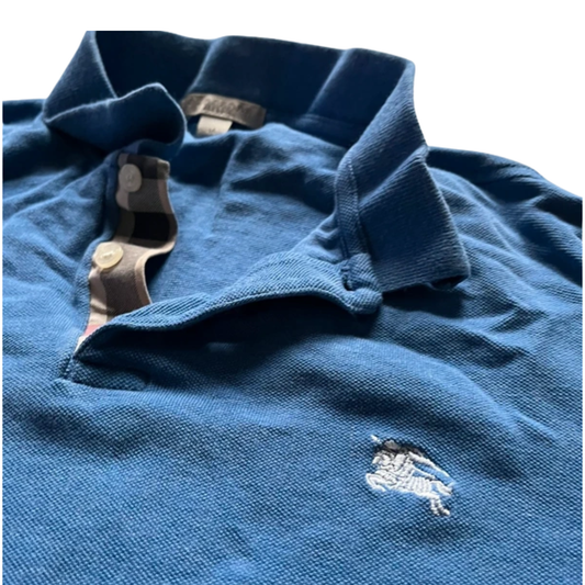 Burberry Polo Shirt (Navy)