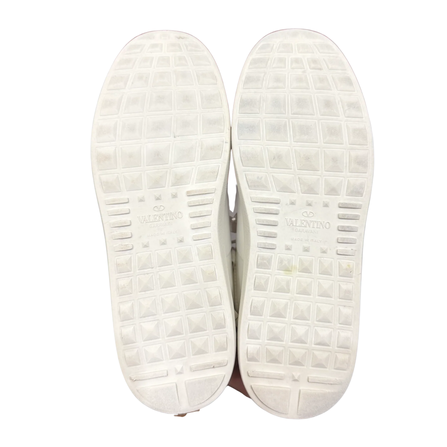 Valentino Open Sneakers (White) (Womens)