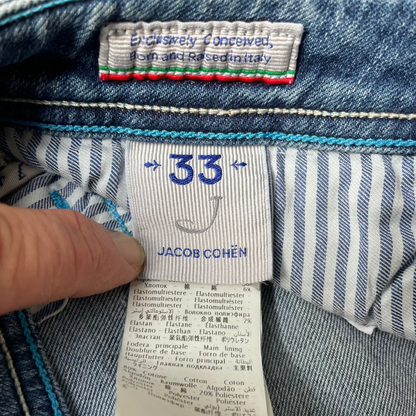 Jacob Cohën 622 Slim Fit Jeans (Blue)