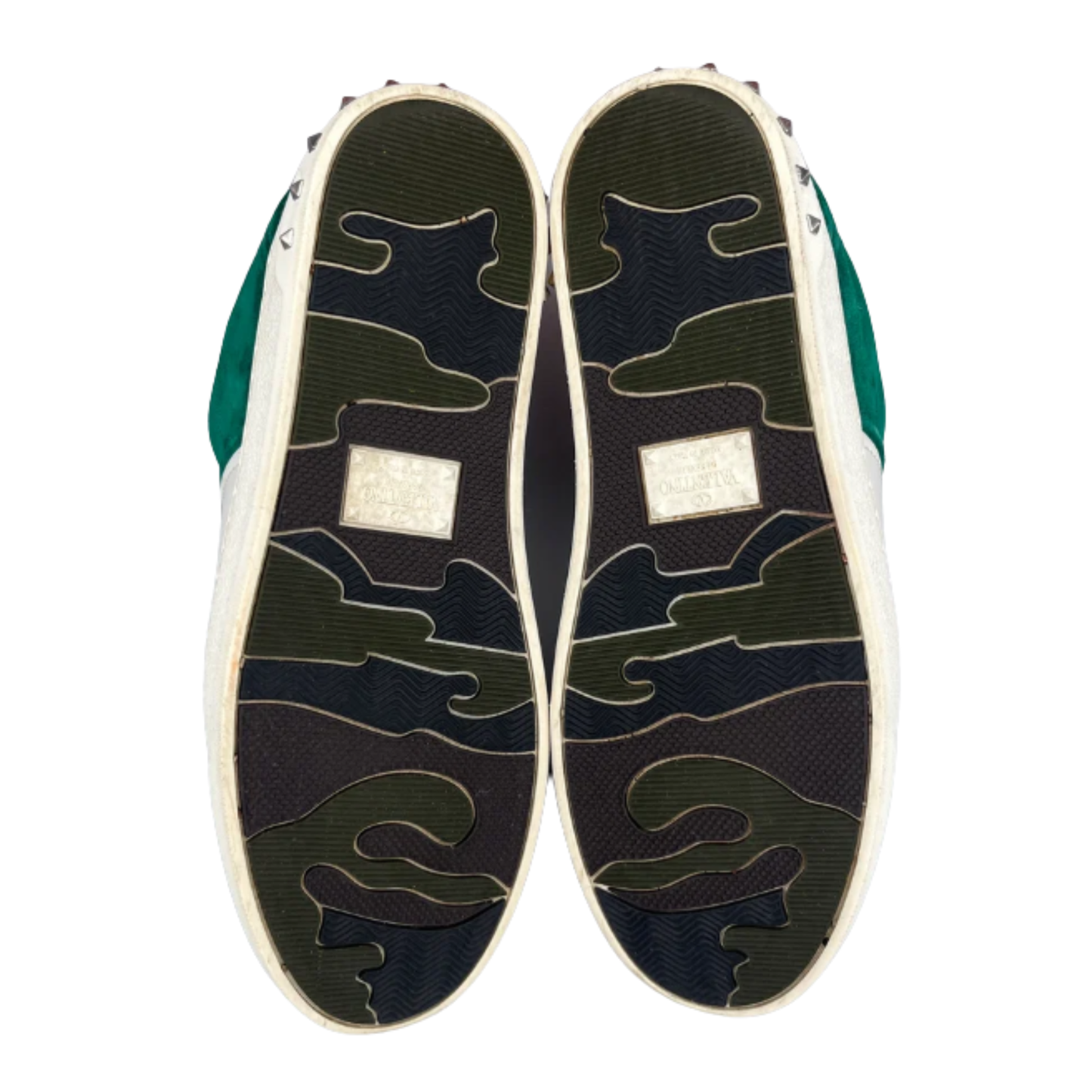 Valentino Garavani Flycrew Sneakers (Green)