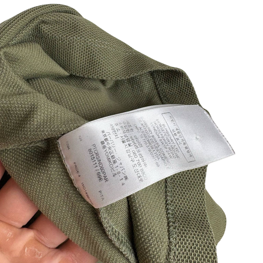 Burberry Polo Shirt (Dark Green)
