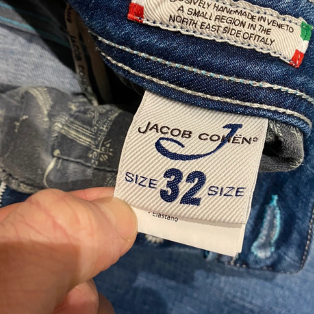 Jacob Cohën 622 Slim fit Jeans (Navy Blue)