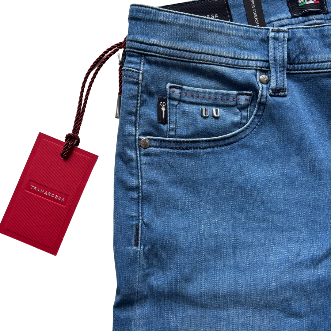 Tramarossa Michelangelo Slim-fit Jeans (Blue) (New)