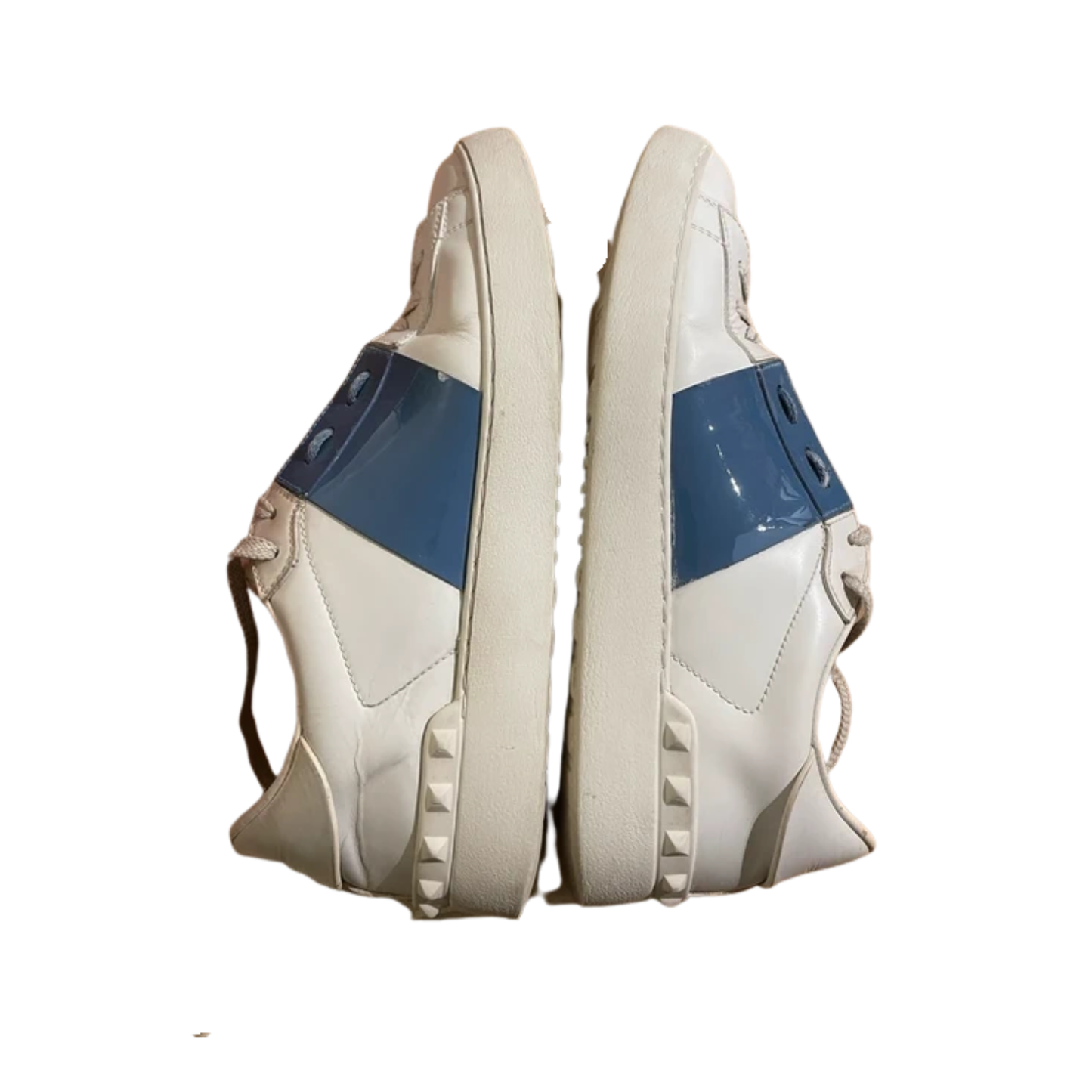 Valentino Garavani Open Sneakers (White Blue)