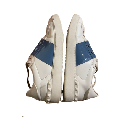 Valentino Garavani Open Sneakers (White Blue)