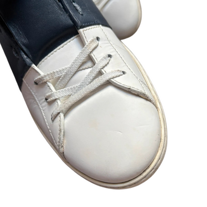 Valentino Garavani Open Sneakers (White Navy)