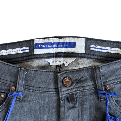 Jacob Cohën Nick Slim Fit Jeans (Dark Grey) (New)