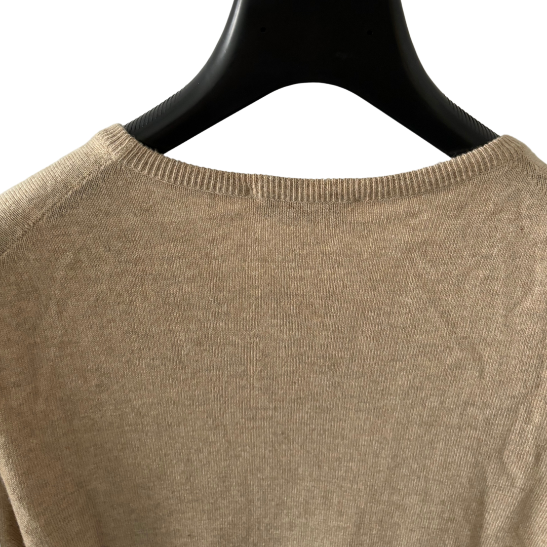 Gran Sasso Cashmere Blend Sweater (Beige)