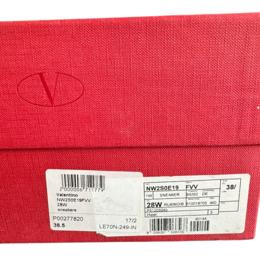 Valentino Garavani Open Sneakers (White Gold) (Women's)