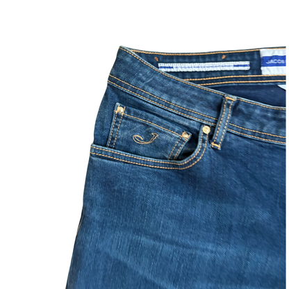 Jacob Cohën Nick Slim Fit Jeans (Navy)