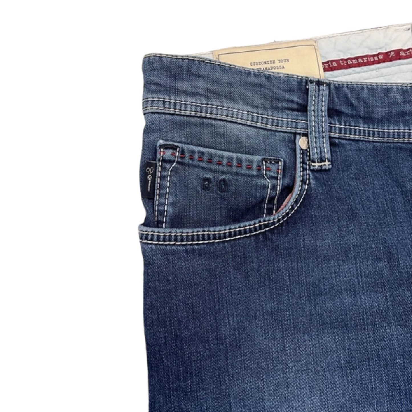 Tramarossa Leonardo Slim-fit Jeans (Navy)