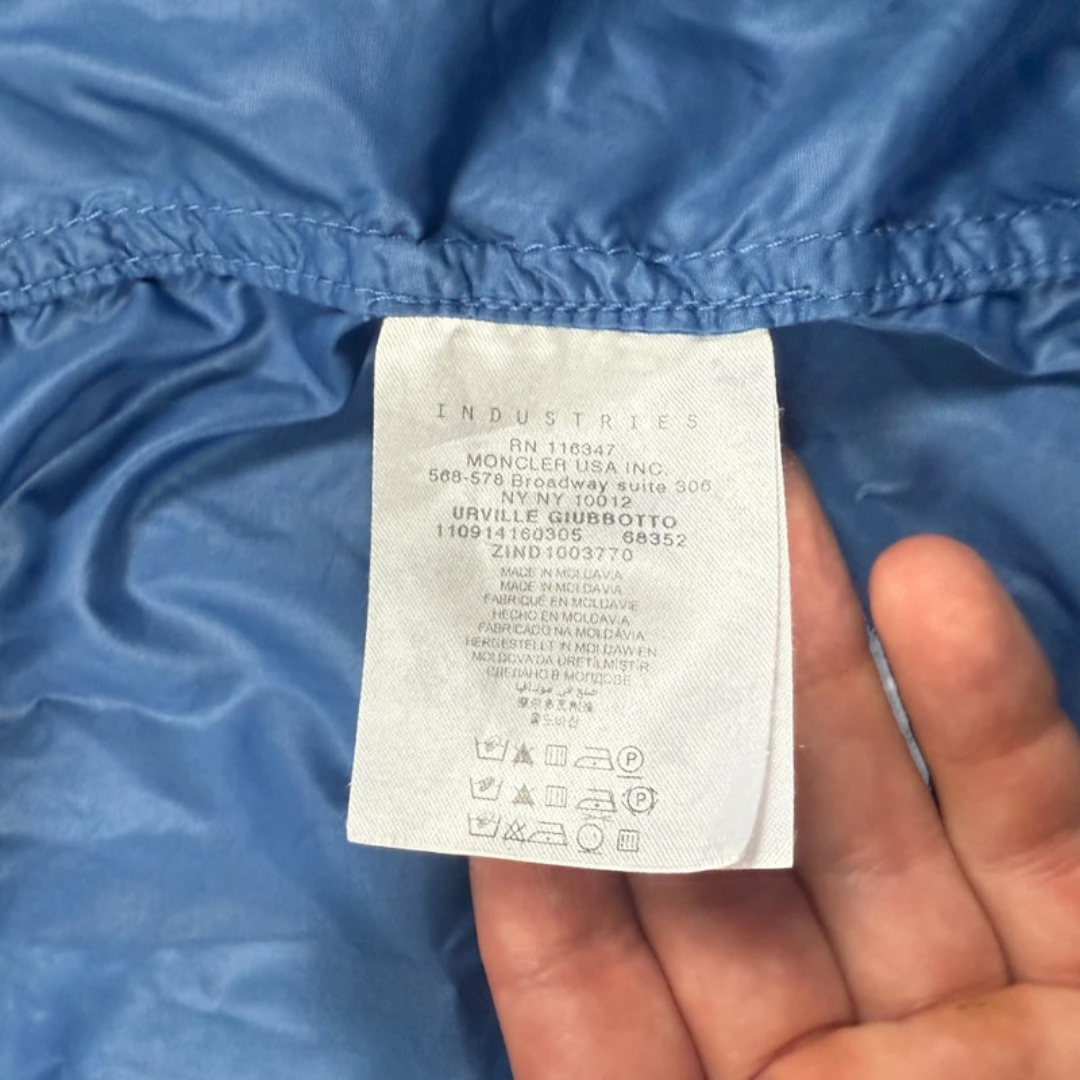 Moncler Urville Windbreaker Jacket (Blue)