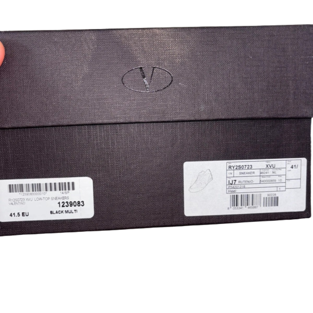 Valentino Garavani Rockrunner Sneakers (Black)