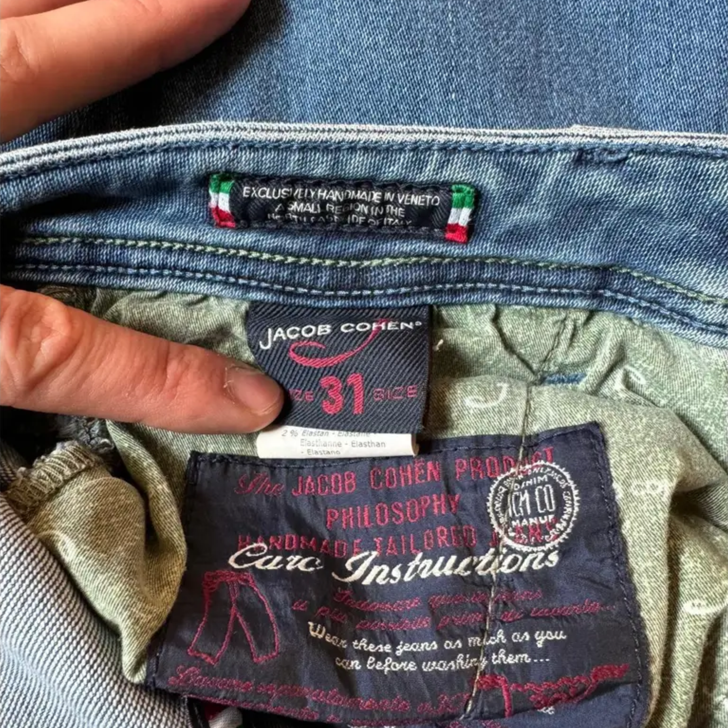 Jacob Cohën 622 Slim Fit Jeans (Blue)