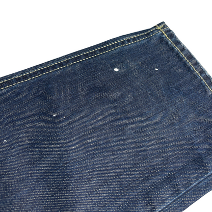 Dondup Lucky Distressed Slim Fit Jeans (Navy)