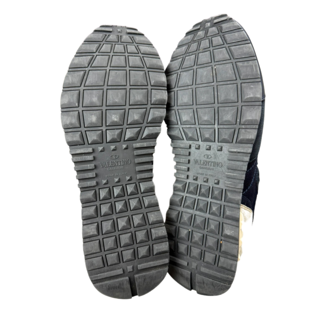 Valentino Garavani Rockrunner Sneakers (Navy)