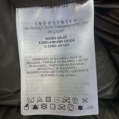 Moncler Sovex Gilet Down Vest (Dark Green)