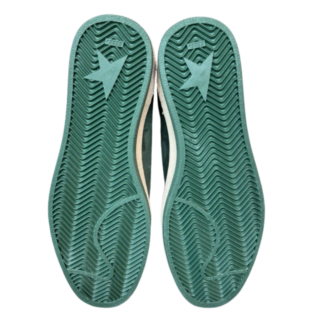 Golden Goose Ballstar Sneakers (Dark Green) (New)