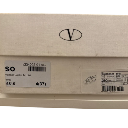 Valentino Garavani Open Rockstud Sneakers (White) (Womens)