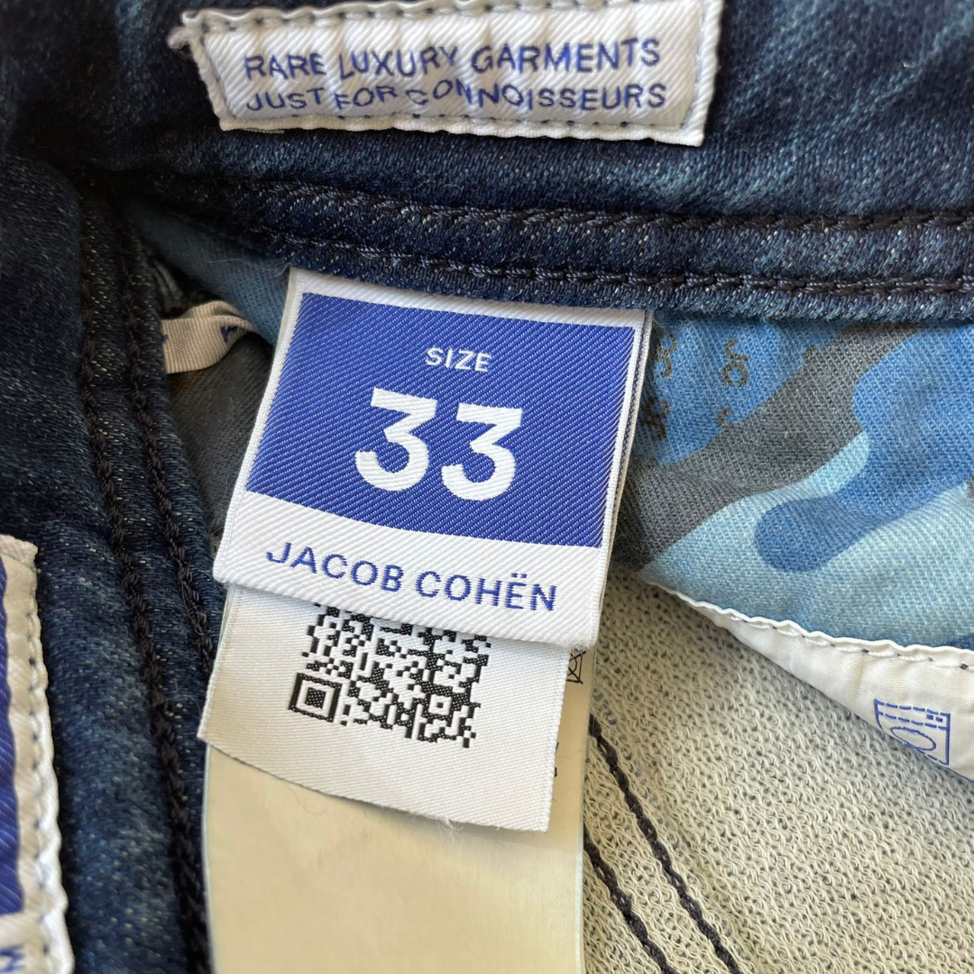 Jacob Cohën Nick Slim Fit Jeans (Navy Blue)