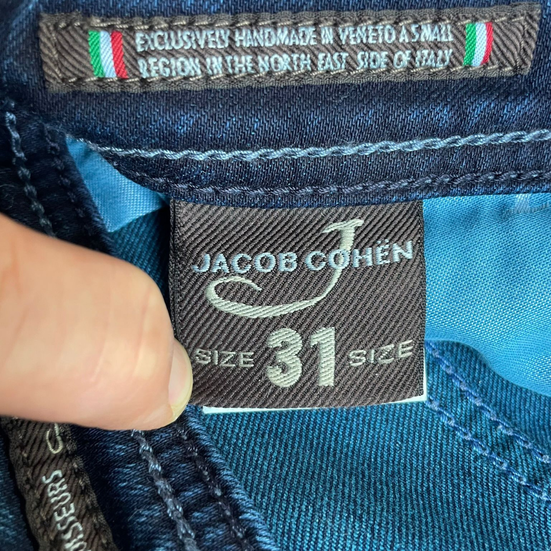 Jacob Cohën 688 Special Edition Slim Fit Jeans (Navy)