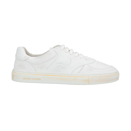 Jacob Cohën Dreamer Low Top Sneakers (White) (New)