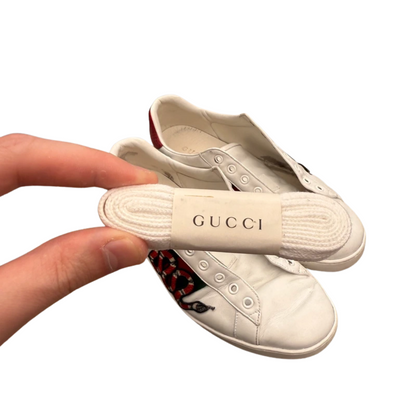 Gucci Ace Sneakers (White)