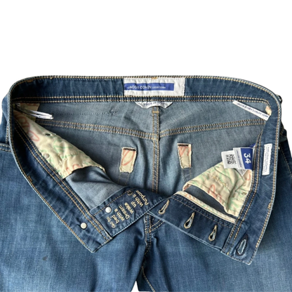 Jacob Cohën Bard Slim Fit Jeans (Navy)
